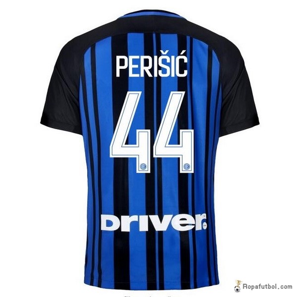 Camiseta Inter de Milán Replica Primera Ropa Perisic 2017/18